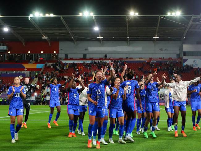Selección femenina de fútbol de Francia. Foto: Getty Images.