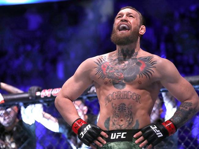 Conor McGregor, luchador de artes marciales mixtas en la UFC. Foto: Steve Marcus/Getty Images