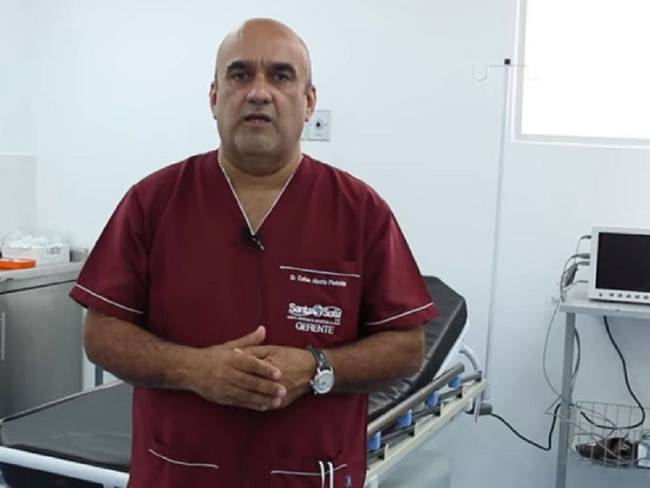 Carlos Alberto Piedrahíta, gerente del Hospital Santa Sofía. Crédito: W Radio.