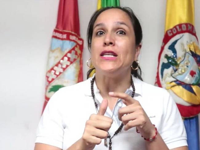 Lucy Amparo Guzmán, alcaldesa de Santander de Quilichao . Foto: Alcaldía de Santander de Quilichao