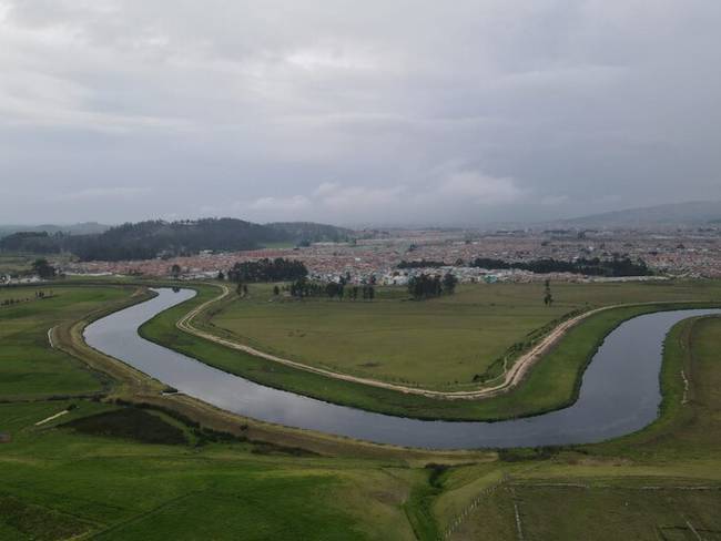Río de Bogotá. Foto: Colprensa.
