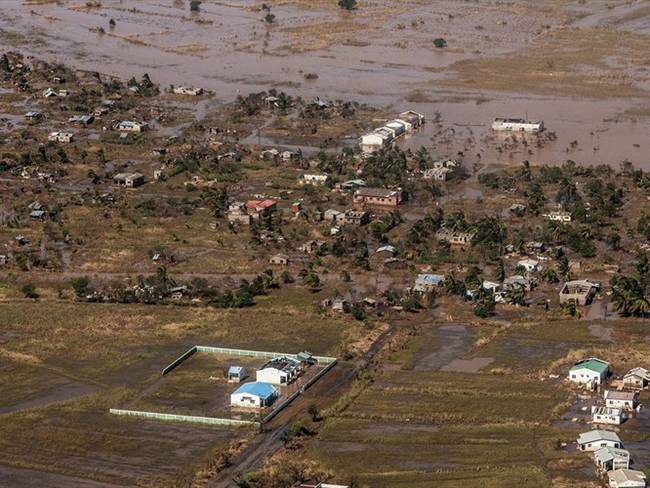 El ciclón fue especialmente destructivo en Mozambique, donde se perdieron más de 3.100 escuelas y donde 33.500 viviendas fueron completa o parcialmente destruidas. Foto: Getty Images
