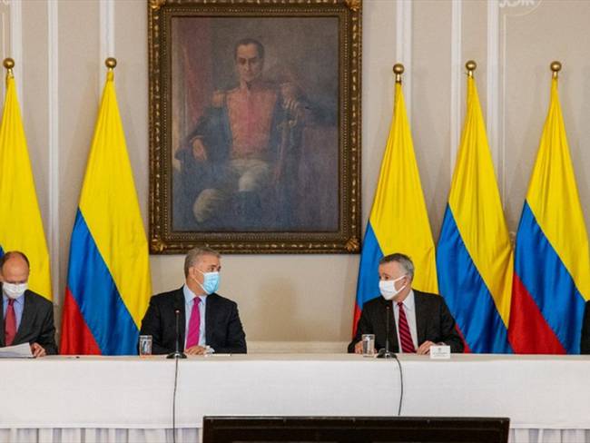Colombia y Estados Unidos acuerdan fortalecer la lucha contra las drogas. Foto: Cortesía Presidencia