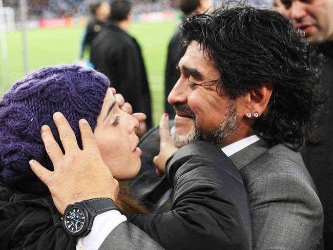 Dalma Maradona reaccionó a los audios del médico de su padre, Leopoldo Luque. Foto: Jamie Squire - FIFA/FIFA via Getty Images