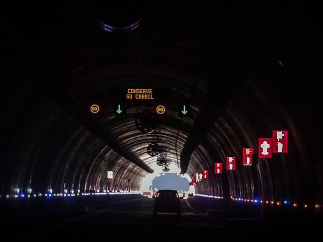 Coviandes recordó programación de cierre de túneles vía Bogotá – Villavicencio. Foto: Colprensa