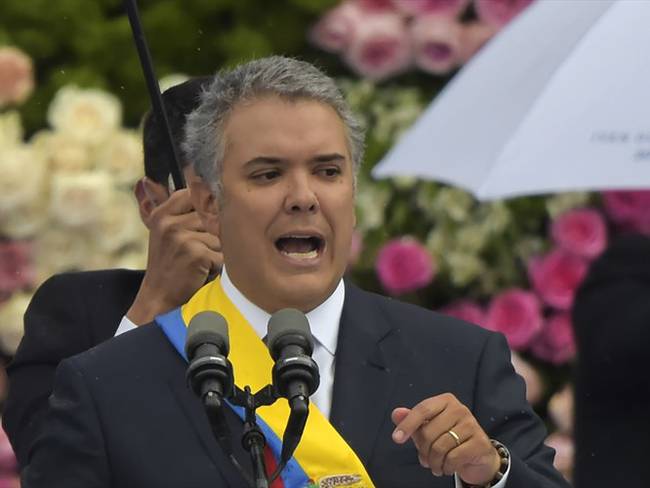 Iván Duque, presidente de Colombia. Foto: Getty Images