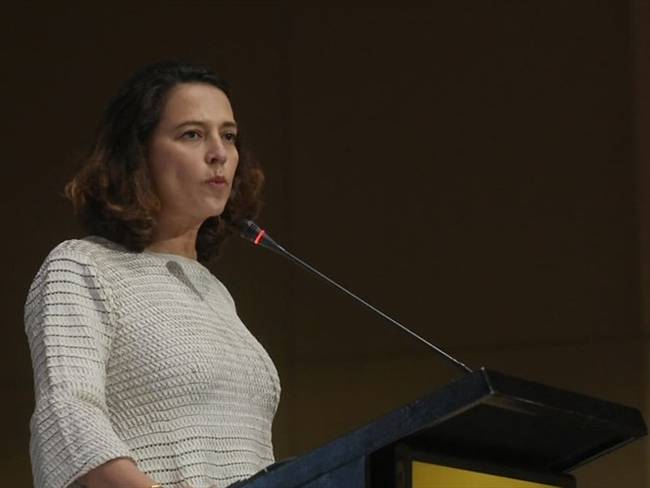 Nancy Patricia Gutiérrez, se refirió a la negativa de la Farc para reconocer el reclutamiento forzado de menores en el marco del conflicto. Foto: Colprensa