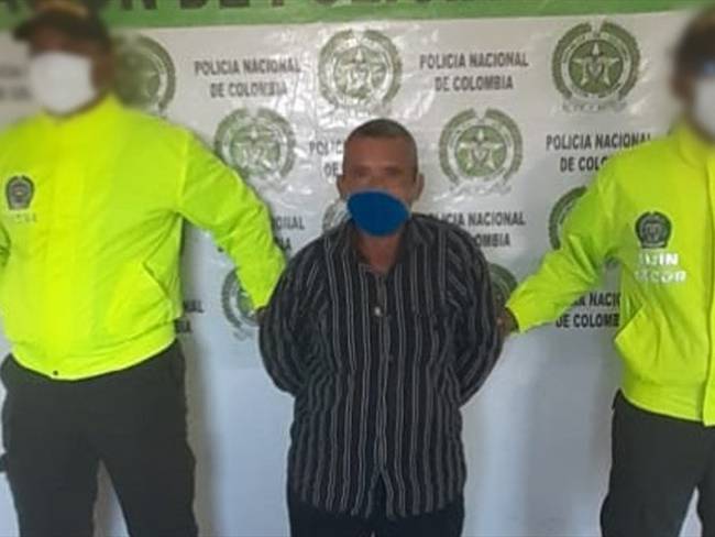 A la cárcel hombre de 51 años señalado de abusar de una menor en Ayapel, Córdoba.Foto:prensa Policía.