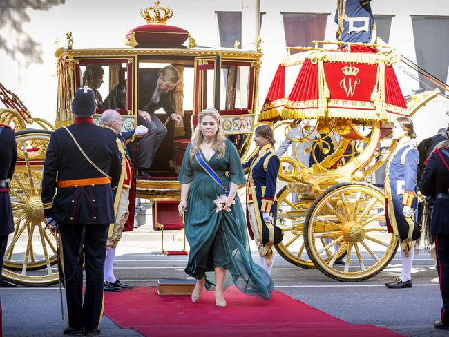 Princesa Amalia de Países Bajos. (Photo by P van Katwijk/Getty Images)