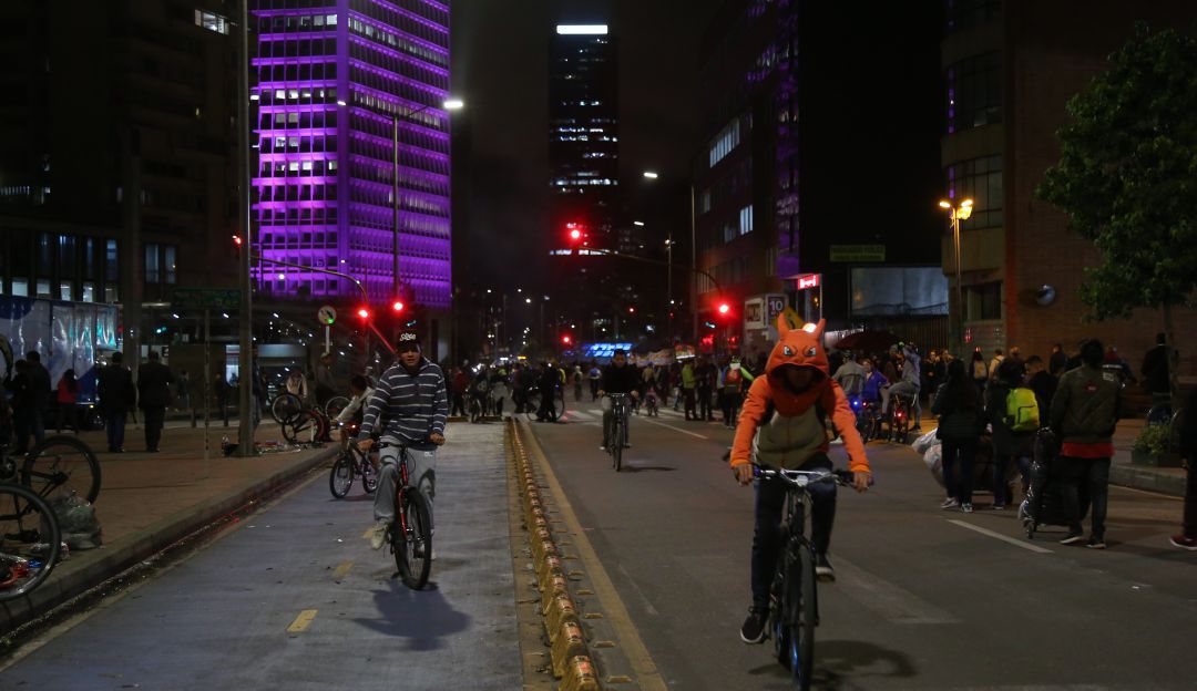 Prepárese para la ciclovía nocturna este jueves 14 de diciembre en Bogotá